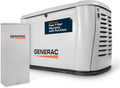 Generac 22kW Home Standby Generator for home use with 200 amp transfer switch, built-in cellular connectivity, whole house generator for power backup