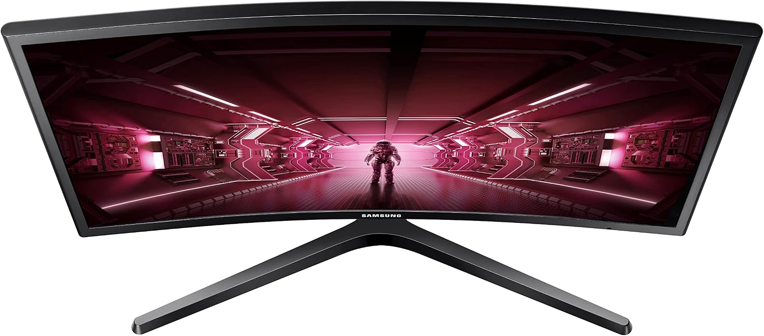 SAMSUNG 24-Inch CRG5 144Hz Curved Gaming Monitor (LC24RG50FQNXZA) â€' Computer Monitor, 1920 x 1080p Resolution, 4ms Response, FreeSync, Game Mode, HDMI
