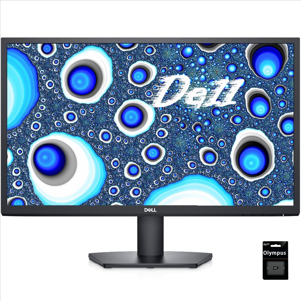 Dell SE24 Series Monitor - 24 inch IPS TFT LCD FHD (1920 x 1080) AMD FreeSync - VESA, 16:9-100 Hz, 5ms Grey-to-Grey Response Time, Low Blue Light, Flicker Free, Anti-Glare, HDMI & VGA, Black