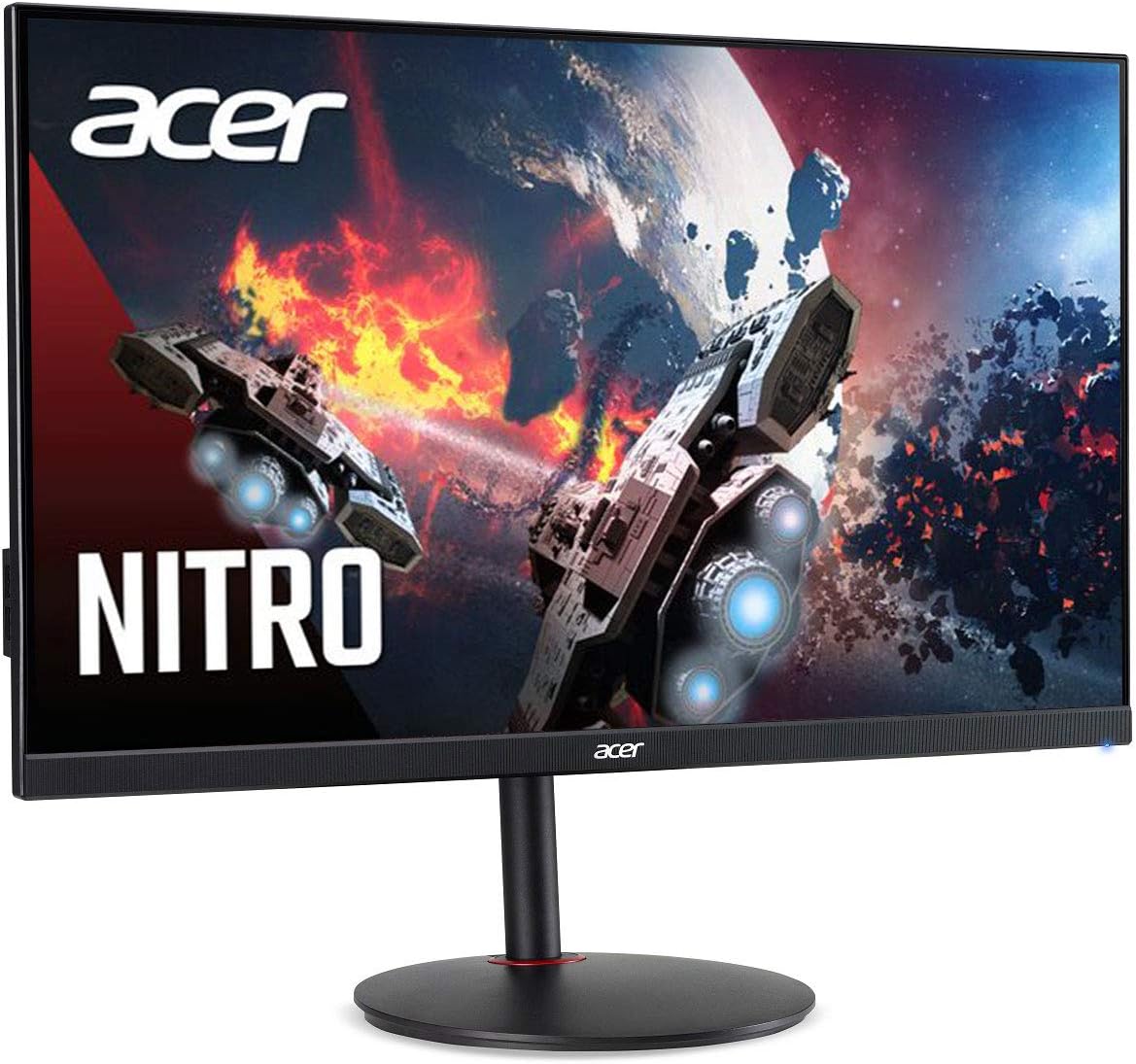 acer Nitro XV272 Sbmiiprx 27' Full HD (1920 x 1080) IPS Gaming Monitor | AMD FreeSync Technology | Up to 165Hz | Up to 0.5ms | DisplayHDR400 | 99% sRGB | 2 x HDMI 2.0 Ports & 1 x Display Port