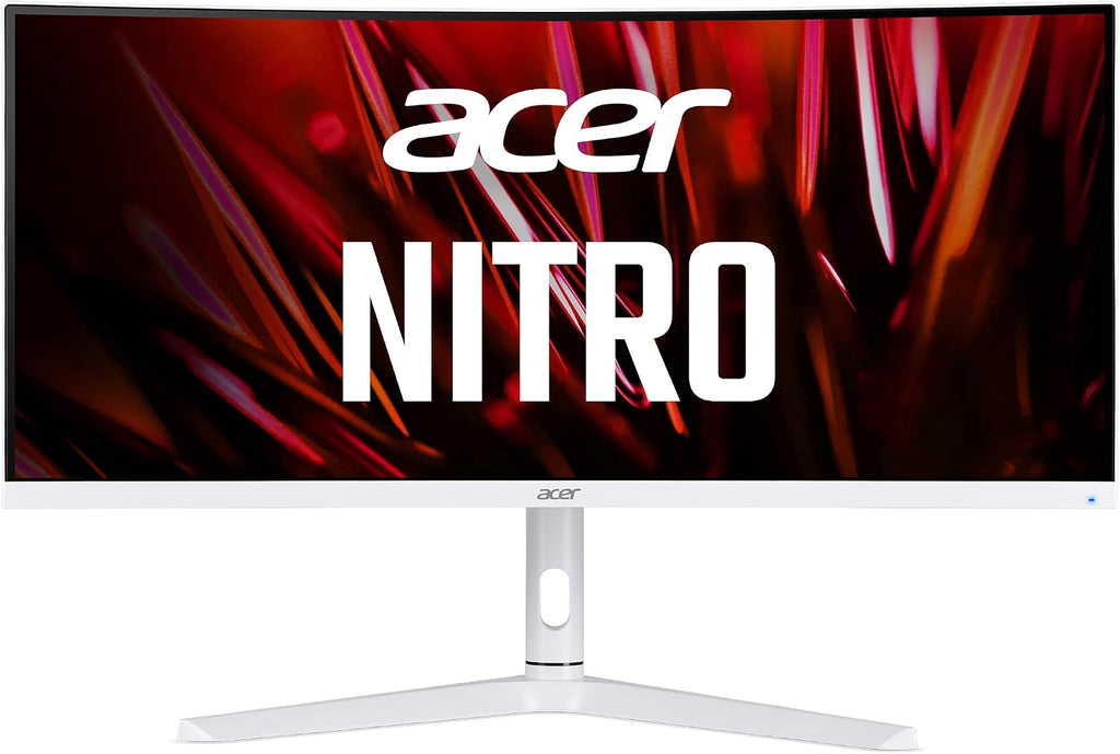 acer Nitro 29.5 Inch 1500R Curved Zero-Frame UWFHD (2560 x 1080) Gaming Monitor | AMD FreeSync Premium | Up to 200Hz Refresh | 1ms VRB | Display Port, 1 x HDMI 2.0 & 2 x HDMI 1.4 Ports | XZ306C