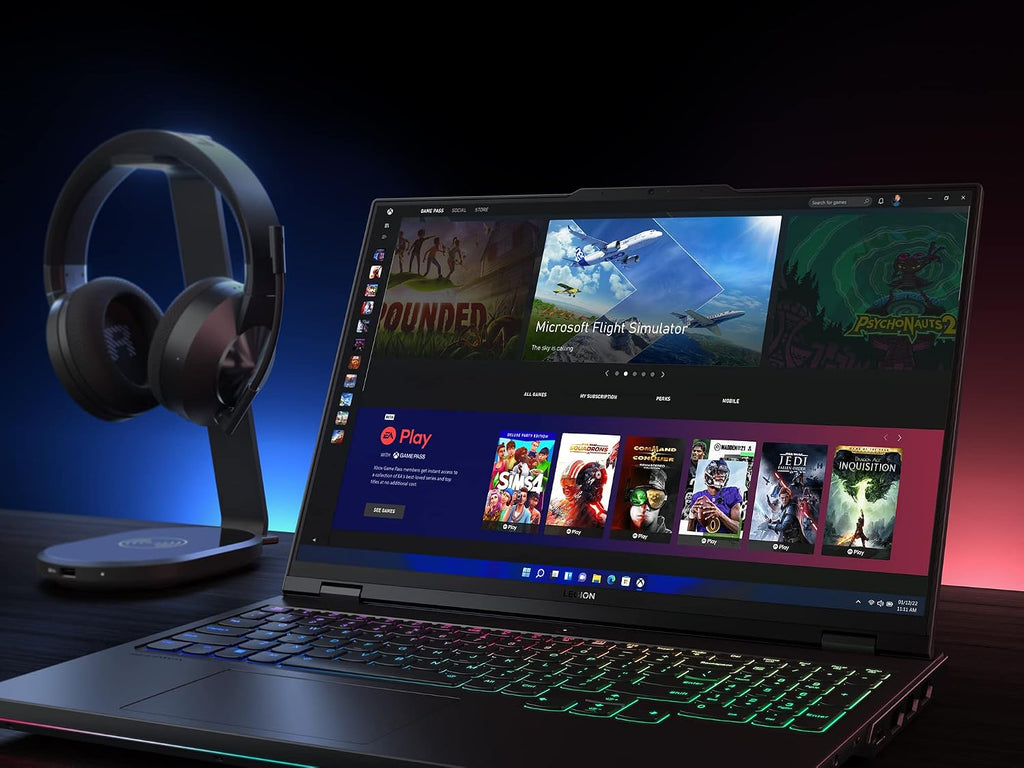 Lenovo Legion Pro 7i 16' QHD+ 500nits Gaming Laptop 240Hz Intel Core i9-13900HX 16GB RAM 1TB SSD NVIDIA GeForce RTX 4080 12GB Windows 11 Onyx Grey