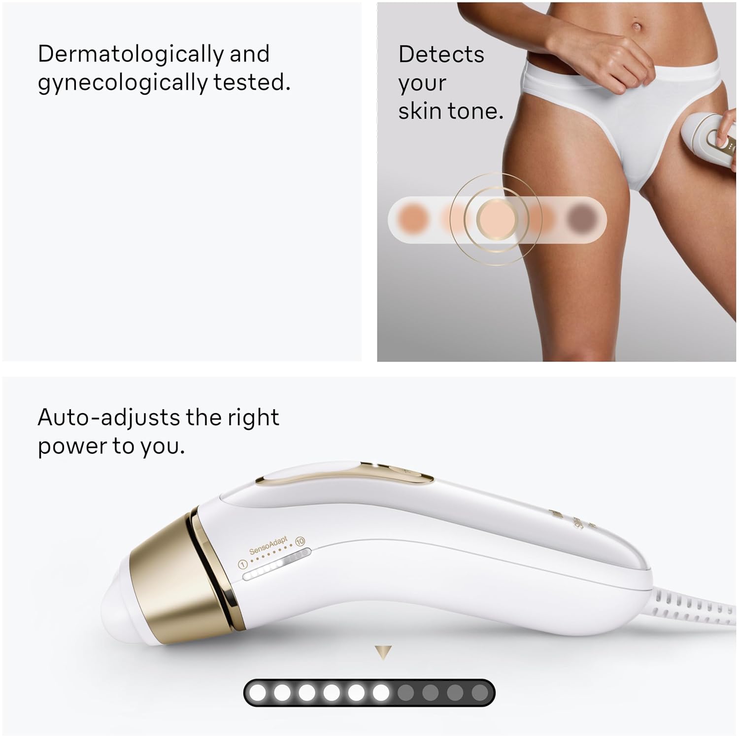 Braun IPL, Silk·Expert Pro 5, IPL Hair Removal for Women and Men, Permanent Laser Hair Reduction At-Home, 1 Head, IPL5100