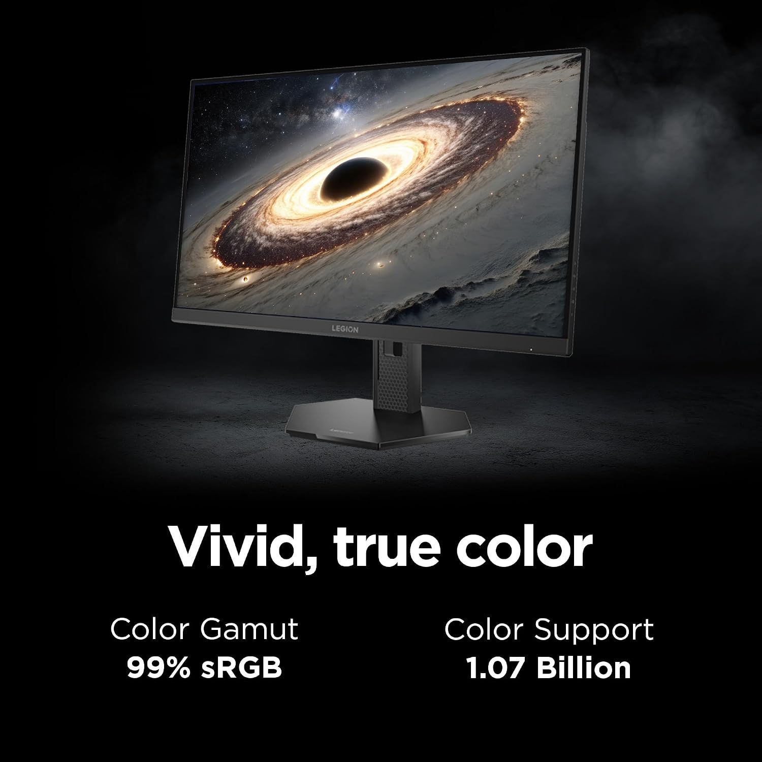 Lenovo Legion 27QD-10 Gaming Monitor - 27' QHD IPS Display - 240Hz Refresh Rate - 0.5 ms MPRT - 99% sRGB - AMD FreeSync™ Premium - Ergonomic Stand