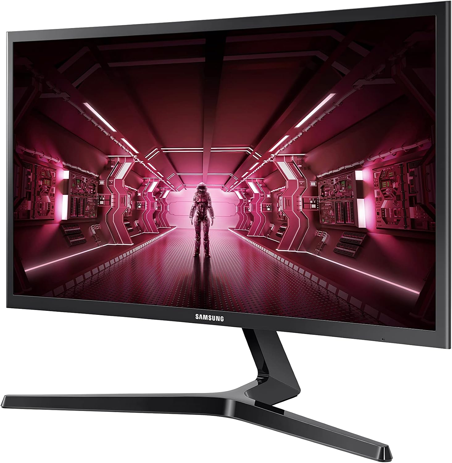 SAMSUNG 24-Inch CRG5 144Hz Curved Gaming Monitor (LC24RG50FQNXZA) â€' Computer Monitor, 1920 x 1080p Resolution, 4ms Response, FreeSync, Game Mode, HDMI