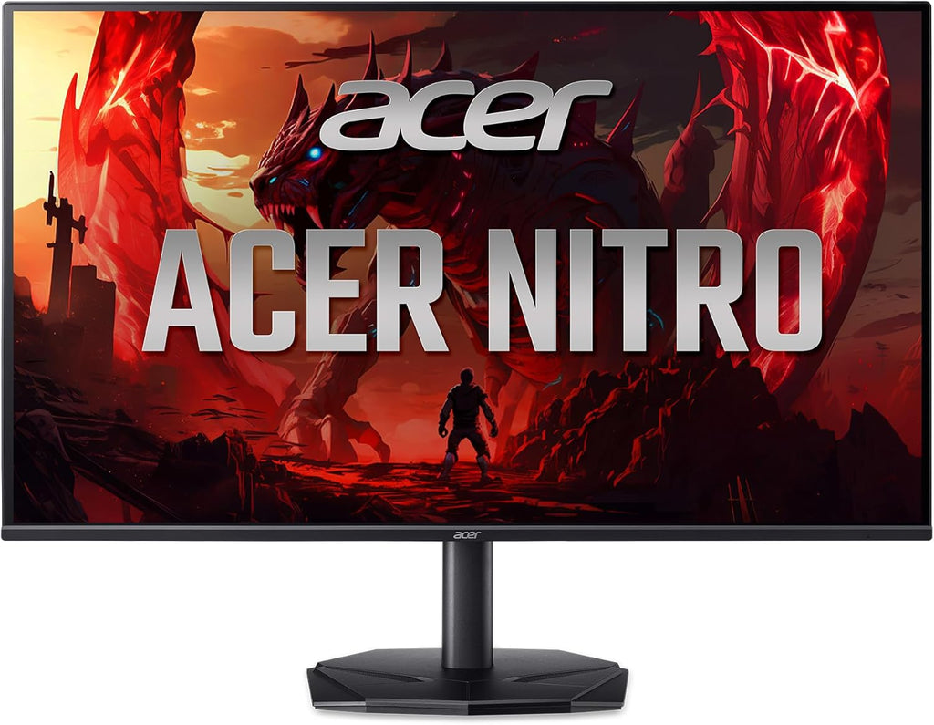 Acer Nitro 23.8' Full HD 1920 x 1080 IPS Gaming Monitor | AMD FreeSync Premium | 240Hz Refresh | Up to 0.5ms | sRGB 99% | HDR 10 Support | 1 x Display Port 1.2 & 2 x HDMI 2.0 | KG240Y W3biip