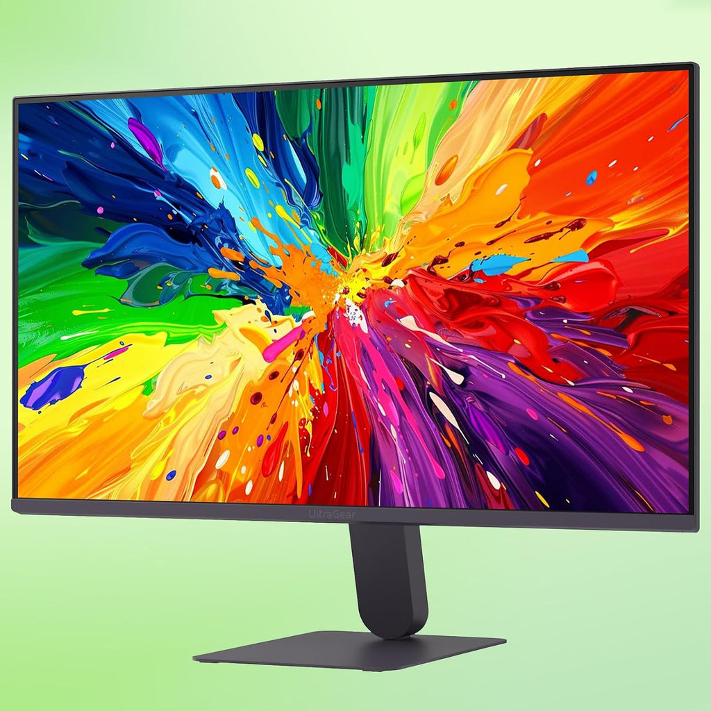 LG 24' Ultragear FHD Gaming Monitor, IPS Display, 144Hz Refresh Rate, 1ms MBR, HDR10, sRGB 99% Color Gamut, NVIDIA G-SYNC Compatible, AMD FreeSync, HDMI, DisplayPort, Vase Mountable, Tilt, Black