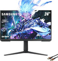 Samsung 24-Inch Monitor |Odyssey Gaming Series | FHD 1ms 180Hz | AMD FreeSync | Eye Saver Mode | Adjustable Stand | Black Equalizer | Virtual Aim Point | Flicker-Free