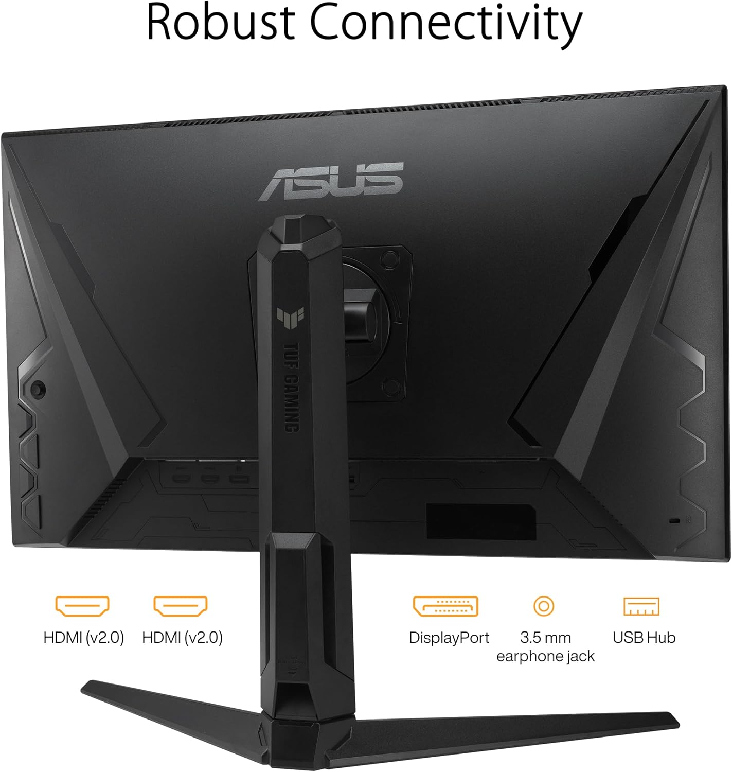 ASUS TUF Gaming 27' 1440P Gaming Monitor (VG27AQML1A) - QHD (2560 x 1440), 260Hz, 1ms, Fast IPS, Extreme Low Motion Blur Sync, G-SYNC Compatible, Freesync Premium, Variable Overdrive, DisplayHDR™ 40