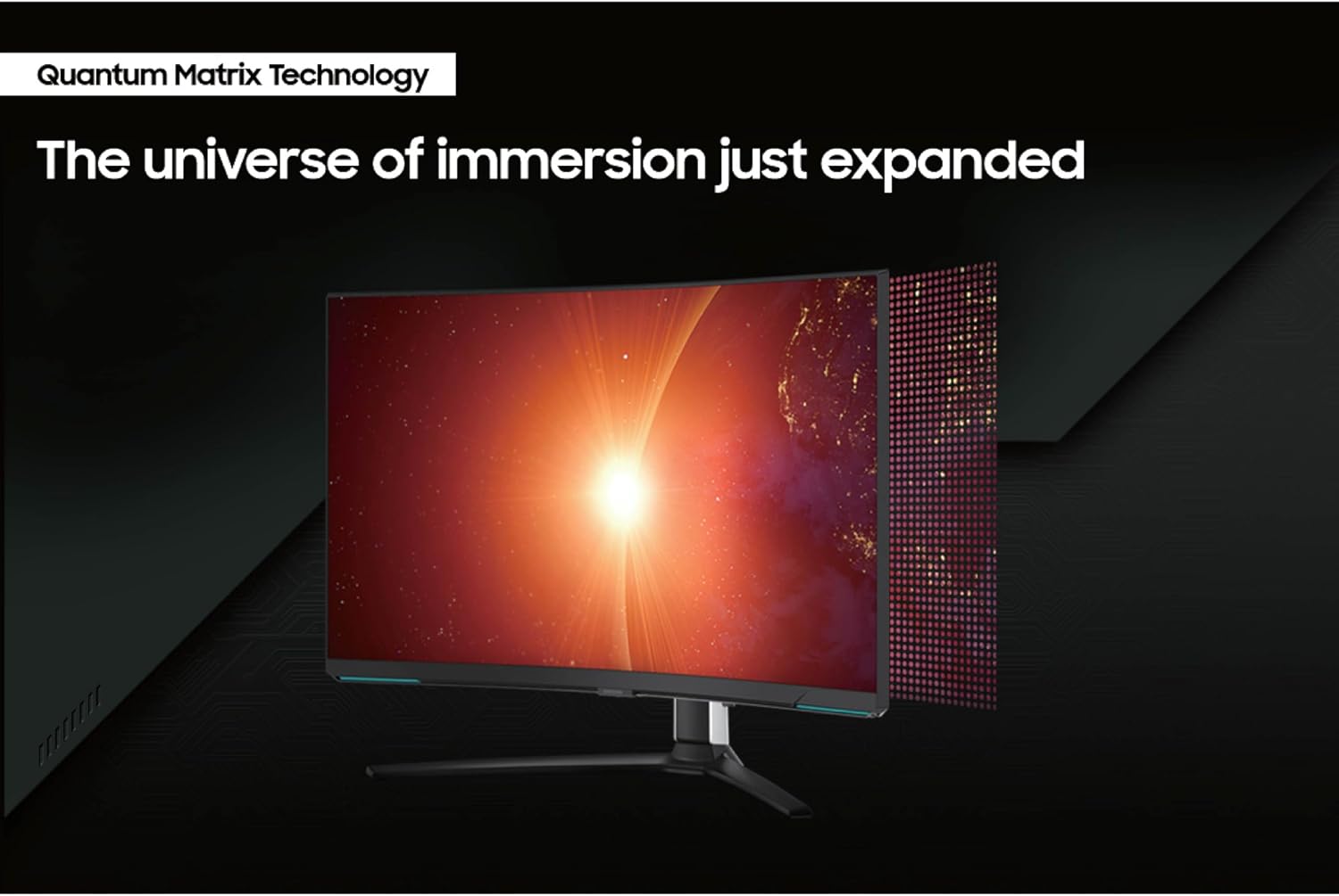 Samsung 32' Odyssey Neo G8 (G85NB) 4K UHD 240Hz 1ms G-Sync 1000R Curved Gaming Monitor, Quantum HDR2000, AMD FreeSync Premium Pro, Matte Display, DisplayPort, Black & White, LS32BG852NNXGO
