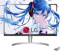 LG 27-inch Computer Monitor UHD (3840 x 2160), USB Type-C, HDR 400, DCI-P3 95%, Built-in Speaker, 60Hz, 5ms, HDMI, DisplayPort, AMD FreeSync, Tilt/Height/Pivot Adjustable Stand, White Monitor