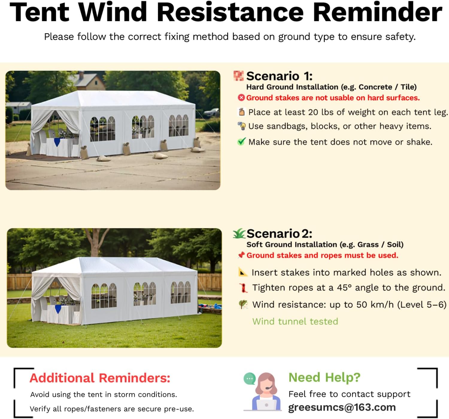 Greesum 10x30 Outdoor Canopy Tent, Patio Gazebo, for Party Wedding BBQ Events with 8 Side Removable Walls, Waterproof Canopies, White