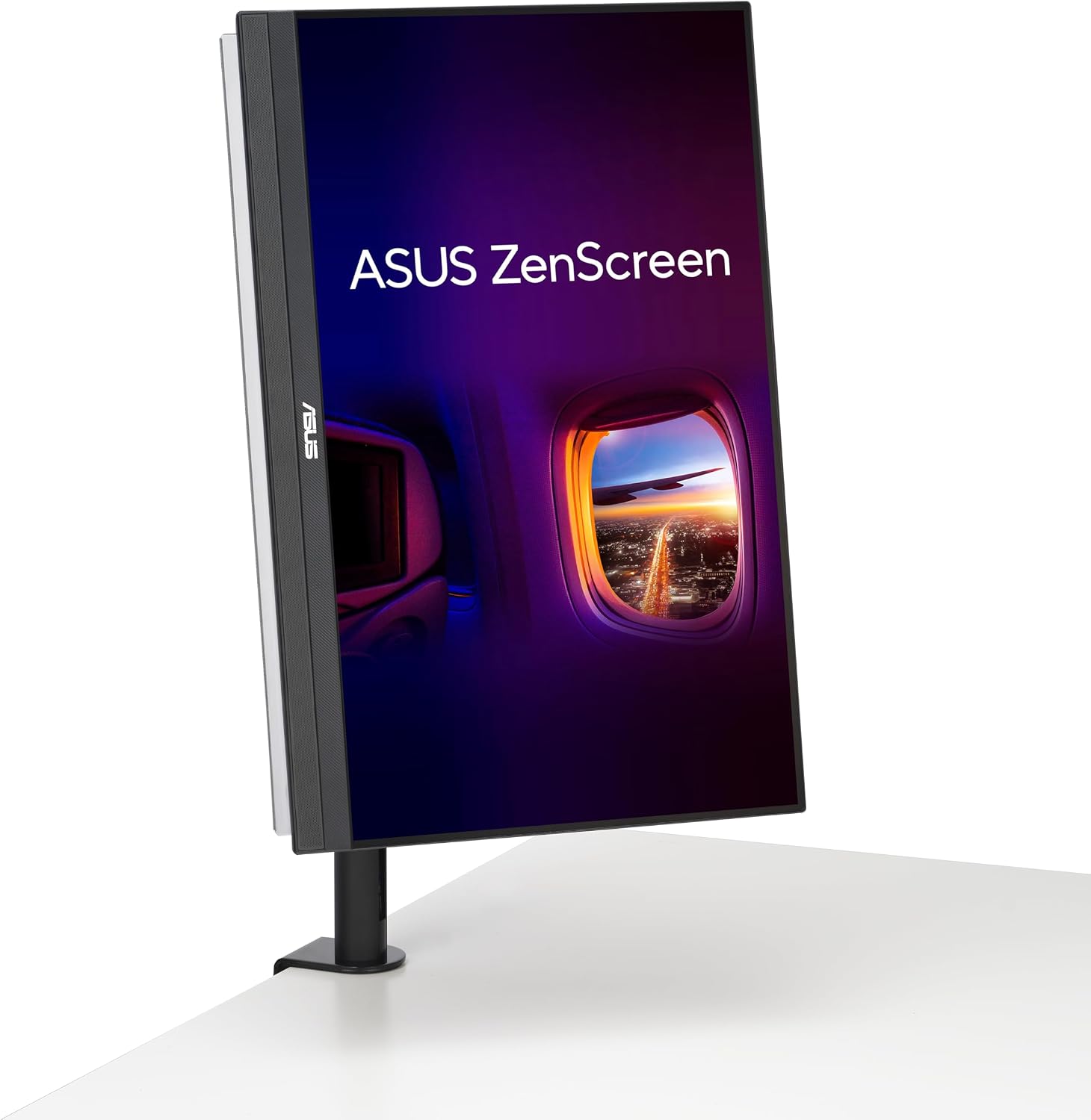 ASUS ZenScreen 22' (21.5 viewable) 1080P Portable Monitor (MB229CF) – Full HD, IPS, 100Hz, USB-C PD 60W, Speakers, Carrying Handle, Kickstand, C-clamp Arm, Partition Hook, Subwoofer, 3 yr Warranty