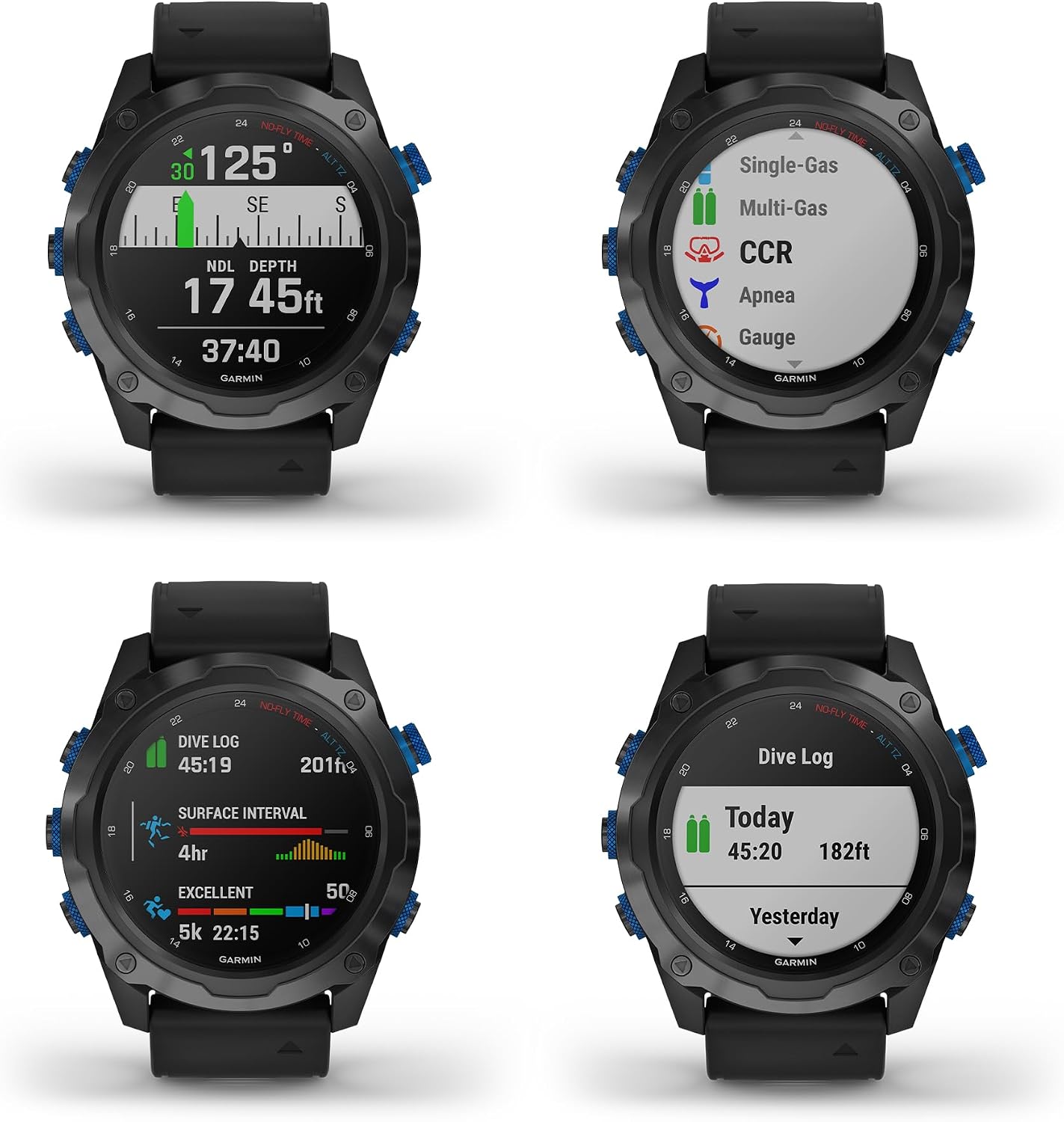 Garmin Descent Mk2i, Watch-Style Dive Computer with Air Integration, Multisport Training Smartwatch, Titanium Carbon Gray DLC with Black Band Bundle with Microfiber Cleaning Cloth + More