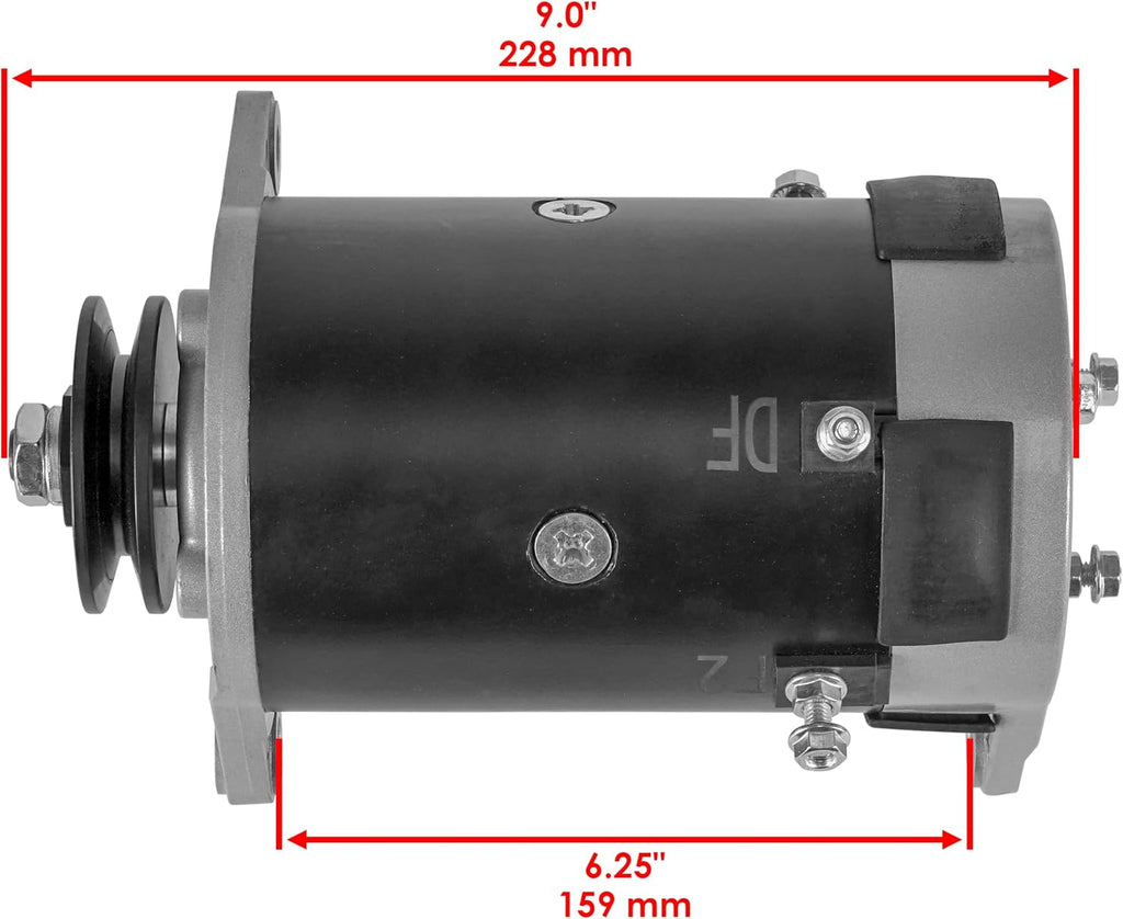 Caltric Starter Generator Compatible with Club Car 1018294-01 101829401 IAT TMC001B0011 Mando M063686