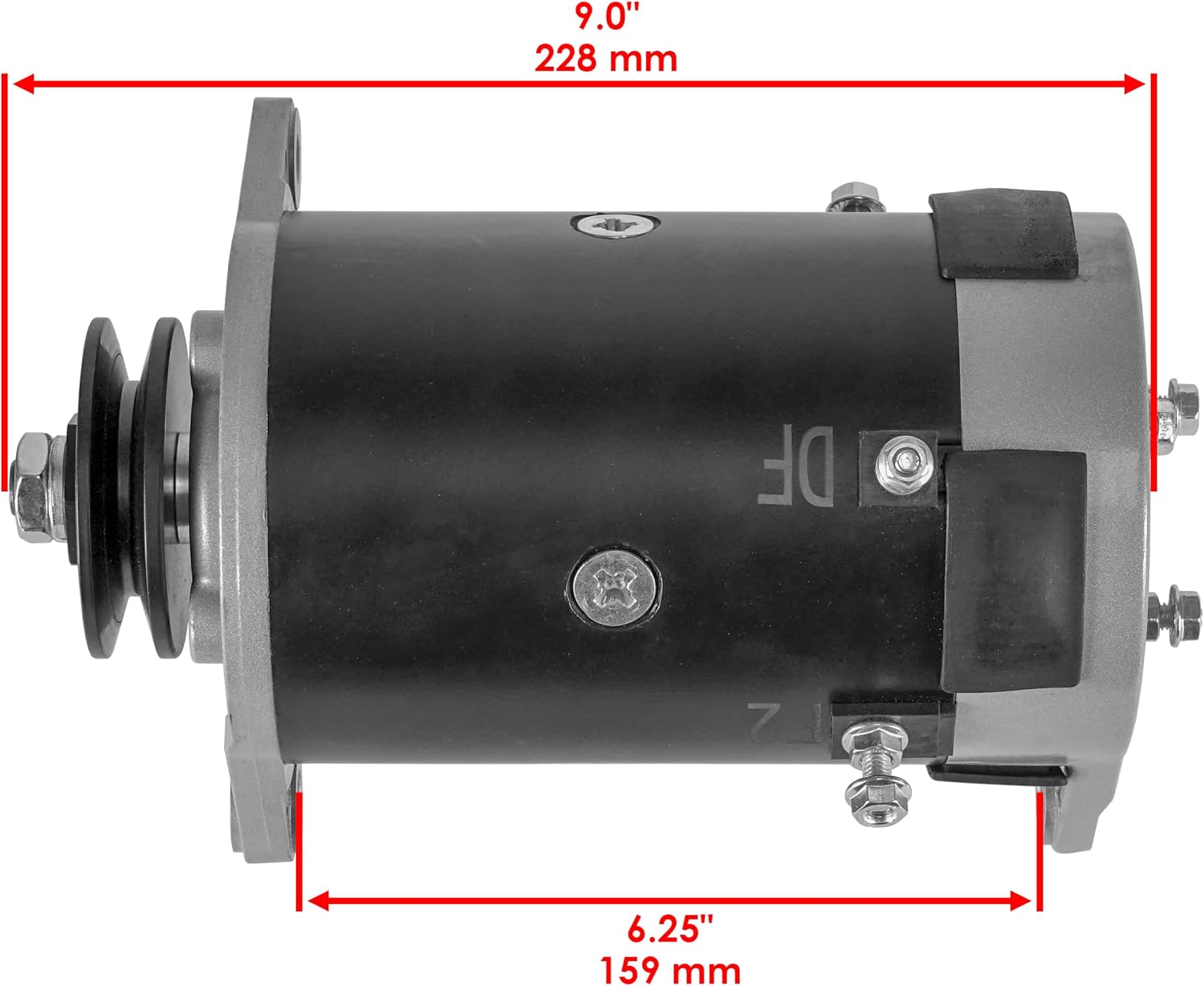 Caltric Starter Generator Compatible with Club Car 1018294-01 101829401 IAT TMC001B0011 Mando M063686