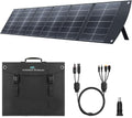 Ecosonique 200W Portable Solar Panel for Power Stations, Foldable & Lightweight with Kickstand, USB-C PD3.0 & USB-A QC3.0, MC4 & Multi-Output for Solar Generators, RVs, Camping, and Outdoor Use