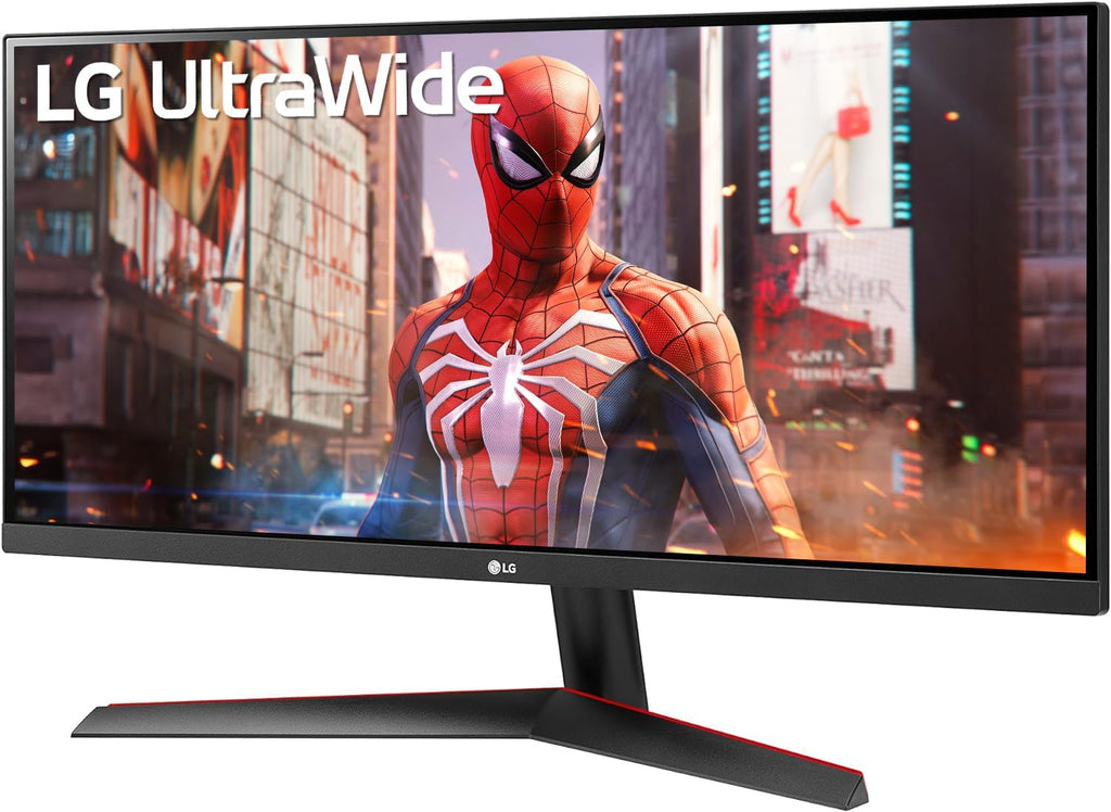 LG 29' UltraWide Monitor, 21:9 FHD (2560 x 1080) IPS Display, sRGB 99% Color Gamut, HDR 10, 3-Side Virtually Borderless Display, USB Type-C, HDMI, for Gaming, Business, Personal, with Gaming Mouse