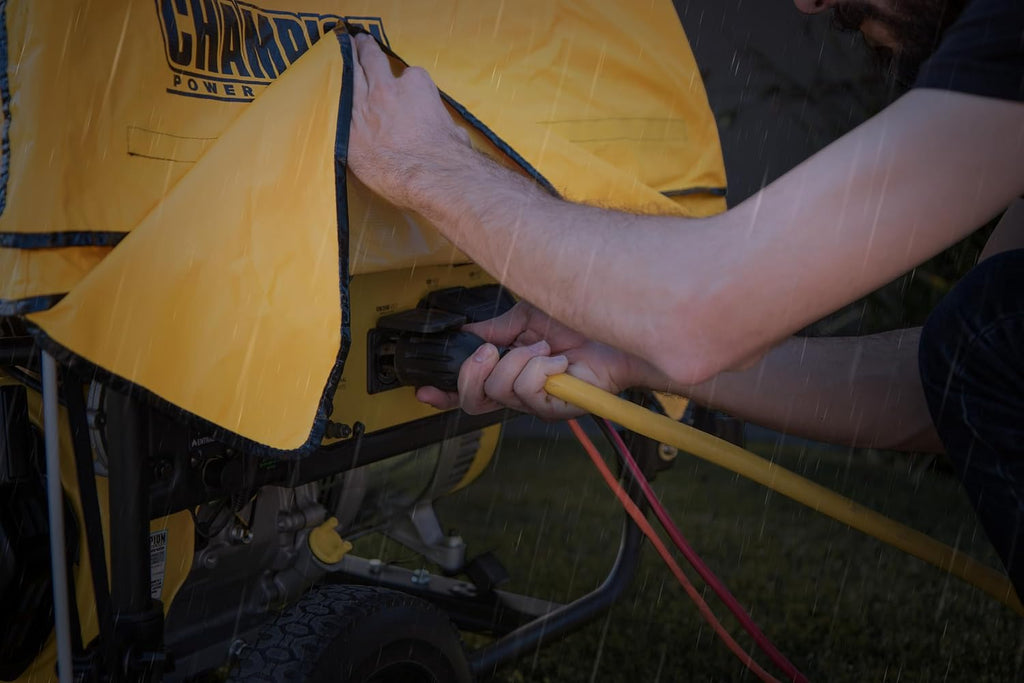 Champion Power Equipment 100376 Storm Shield Severe Weather Portable Generator Cover by GenTent for 4000 to 12,500-Starting Watt Generators