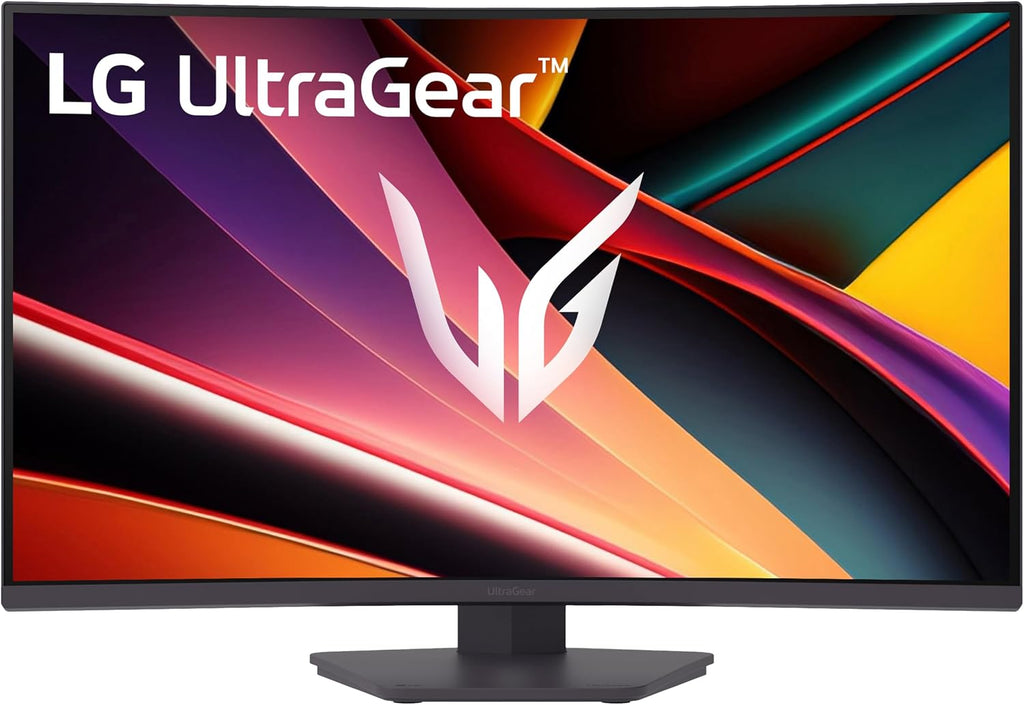LG 32G600A-B 32-inch Ultragear QHD (2560 x 1440) Curved Gaming Monitor, 180Hz, 1ms, AMD FreeSync, HDMI, DisplayPort, Tilt/Height/Swivel Adjustable Stand, Black