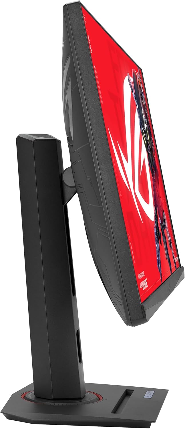 ASUS ROG Strix 27' 1440P USB-C HDR Gaming Monitor (XG27ACG) -QHD, 180Hz, 1ms, Fast IPS, DCI-P3 95%, Extreme Low Motion Blur Sync, G-Sync Compatible, Tripod Socket, Aura Sync, AI Gaming, 3yr Warranty