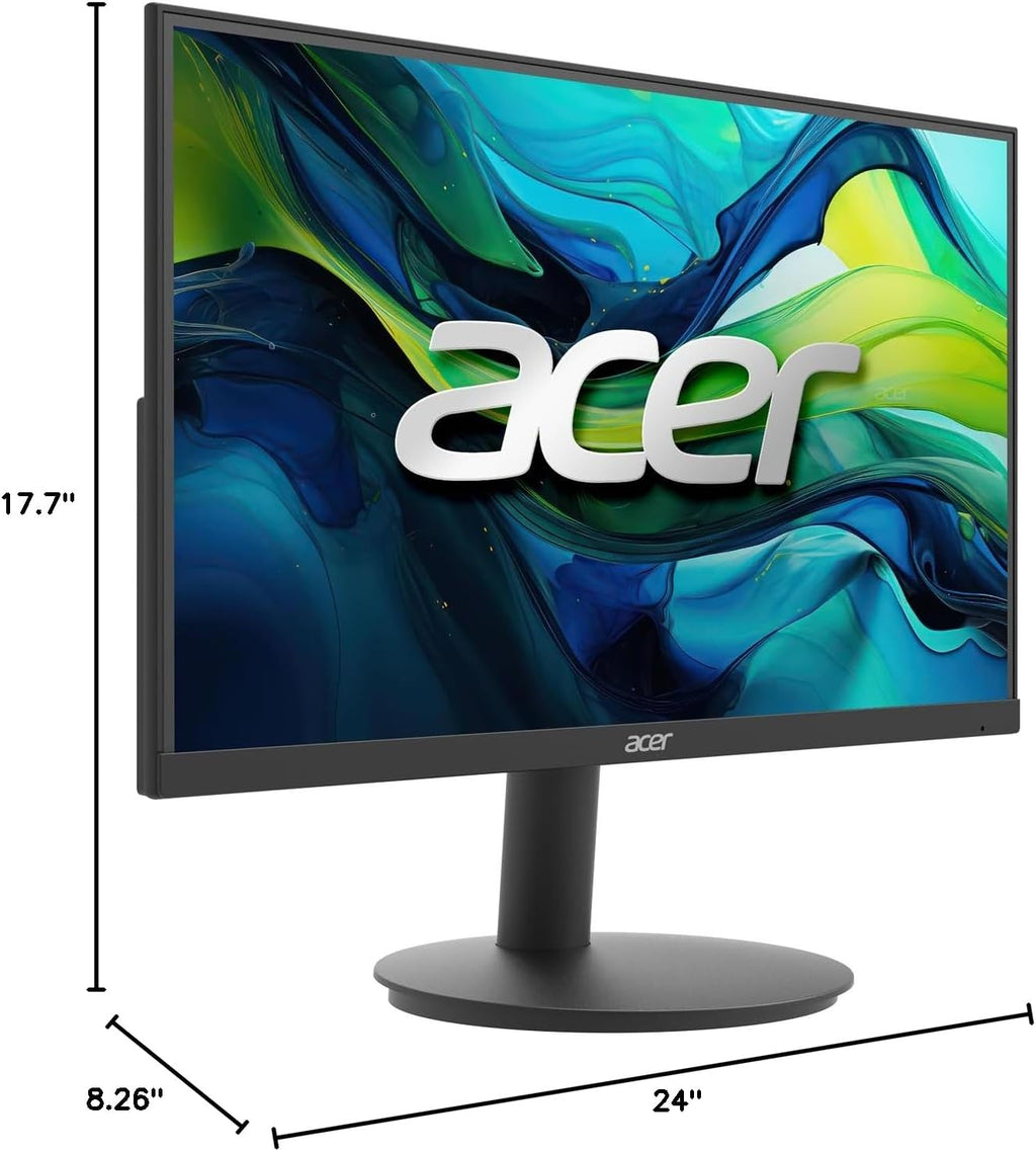 Acer KB270U E2biipx 27' IPS WQHD (2560 x 1440) Gaming Office Monitor | Adaptive-Sync Support (FreeSync Compatible) | 100Hz Refresh Rate | 1ms VRB | sRGB 99% | Tilt | Display Port 1.4 & 2 x HDMI 2.1