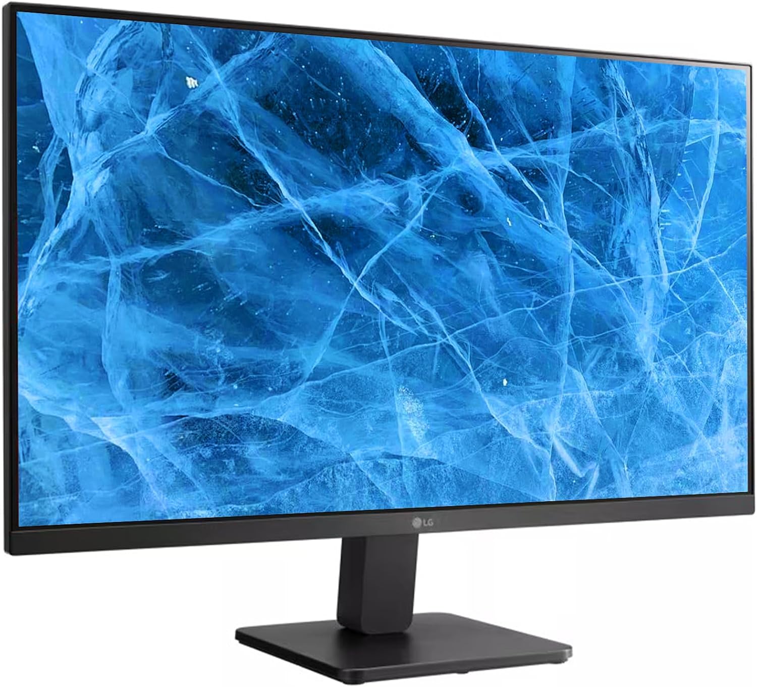 LG 27' FHD (1920 x 1080) IPS 100Hz Monitor, sRGB 99%, AMD FreeSync, Flicker Safe, 3-Side Borderless, Anti-Glare, Reader Mode, OnScreen Control, HDMI & VGA, VESA Mount, Tilt Adjustable, Black