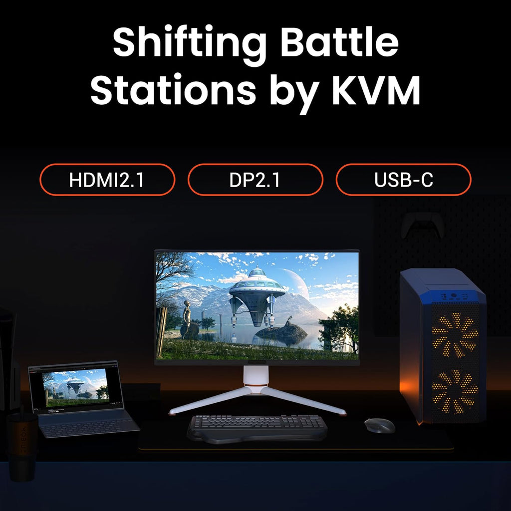 BenQ MOBIUZ EX321UX 32' 1152-zone Mini LED 4K eARC 144Hz 1ms DP2.1 Gaming Monitor, USB-C, HDMI 2.1, 99% P3 & Adobe RGB, DisplayHDR 1000, Freesync Premium Pro, KVM, Pixsoul Engine, Remote Controller