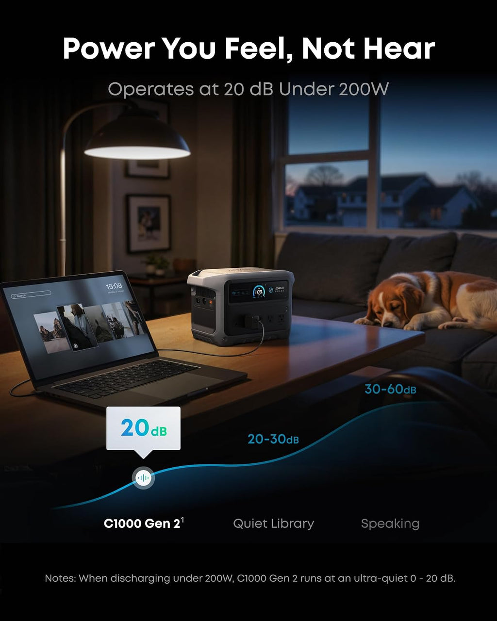 Anker SOLIX C1000 Gen 2 Portable Power Station with Alternator Charger, 2,000W (Peak 3,000W) Solar Generator, Full Charge in 49 Min, 1,024Wh LiFePO4 Battery for Home Backup, Power Outages, and Camping
