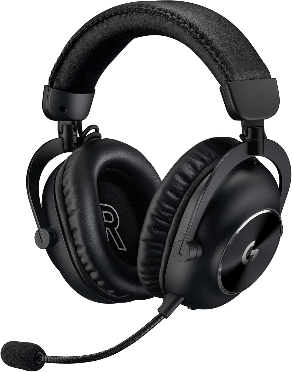 Logitech G PRO X 2 Lightspeed Gaming Headset - Wireless/BT/USB/3.5mm, 50mm Drivers, DTS:X 7.1, Detachable Mic - PC/PS5/PS4/Switch (Renewed)