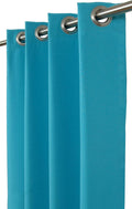 Outdoor/Indoor Sunbrella Curtain 84 inch x 50 inch with 8 Stainless Steel Grommets Canvas Aruba