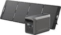 DABBSSON 2048Wh Solar Generator with 210W Solar Panel, Semi-Solid LiFePO4 Battery w/6 2200W AC Output, Compact&Lightweight, Recharge 80% in 1.5 Hr, 2000L Portable Power Station for Camping/Home/RV