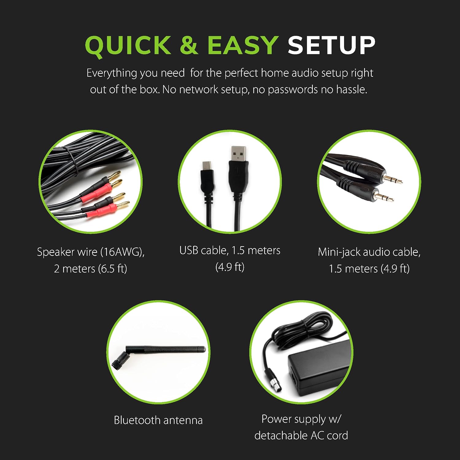 Audioengine A2-HD (HD3) Bluetooth PC and Computer Desktop Speakers with aptX HD - USB, RCA, Headphone