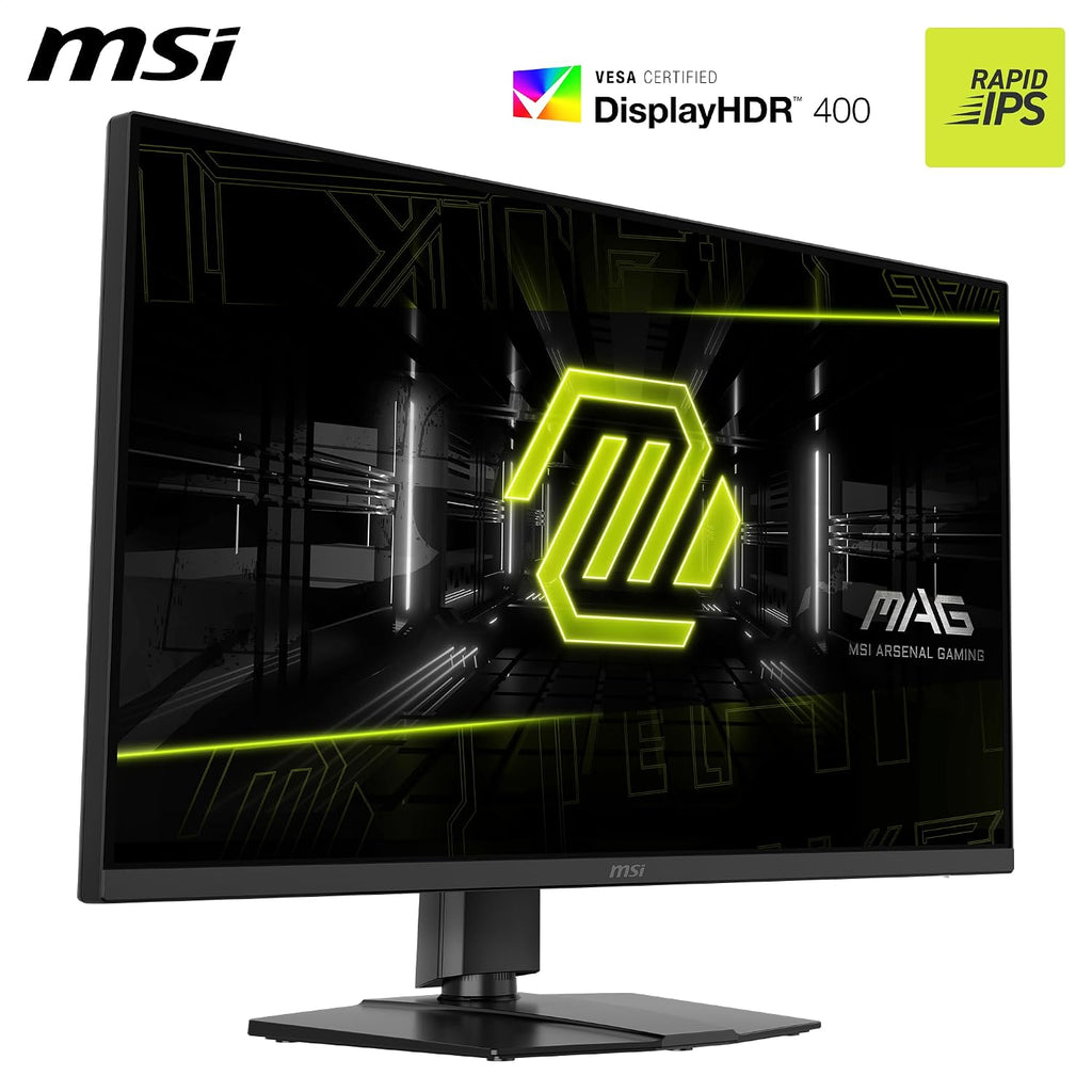 msi MAG 322URDF E16 32-inch 3840 x 2160 (UHD) Gaming Monitor, 320Hz, Adaptive-Sync, HDMI, DisplayPort, VESA Mountable, Tilt, Height Adjustable, Speaker, 0.05ms, Black