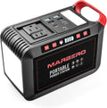 MARBERO 200W Portable Power Station 148Wh Camping Solar Generator Laptop Power Bank with AC Outlet 110V, DC, USB QC3.0, LED Flashlights for CPAP Home Outdoor Trip Emergency Backup