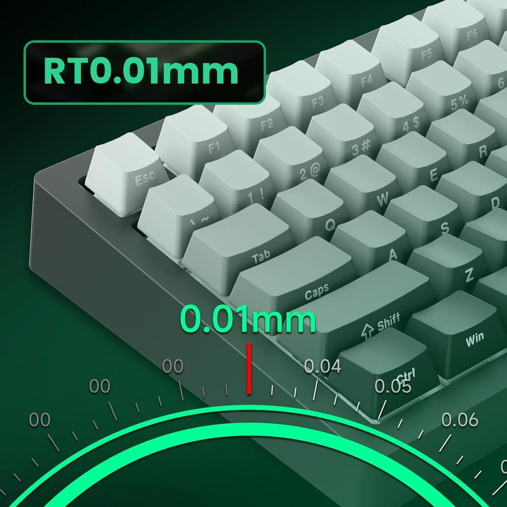 MONSGEEK M1 V5 TMR Rapid Trigger 32k Scanning Rate Gaming Keyboard Quick Release Aluminum Mechanical Keyboard SP Gradient AstroAim Magnetic Switch