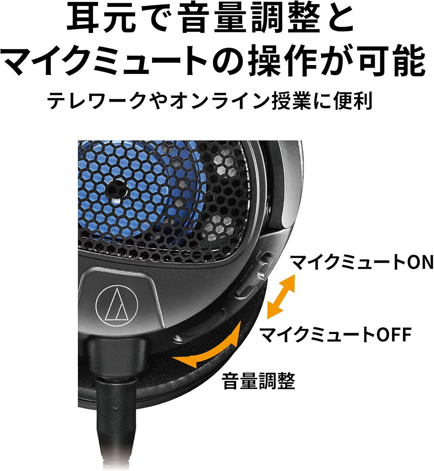 Audio-Technica ATH-GDL3WH Open-Back Gaming Headset, White