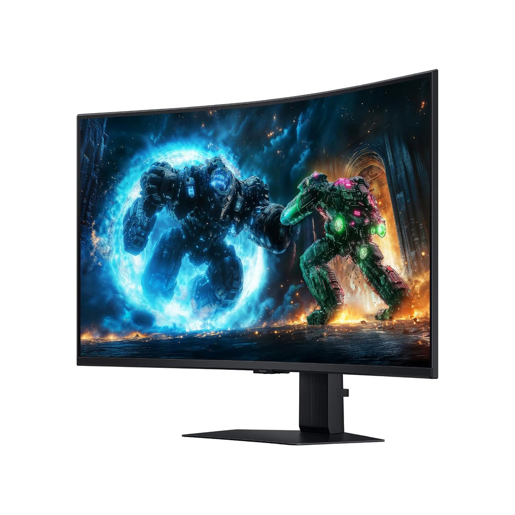 Samsung 37' Odyssey G7 (G75F) 4K UHD Resolution, 165Hz, Curved Gaming Monitor, 1ms Response Time (GtG), VESA DisplayHDR™ 600, AMD FreeSync™ Premium Pro, LS37FG75DENXZA, 2025
