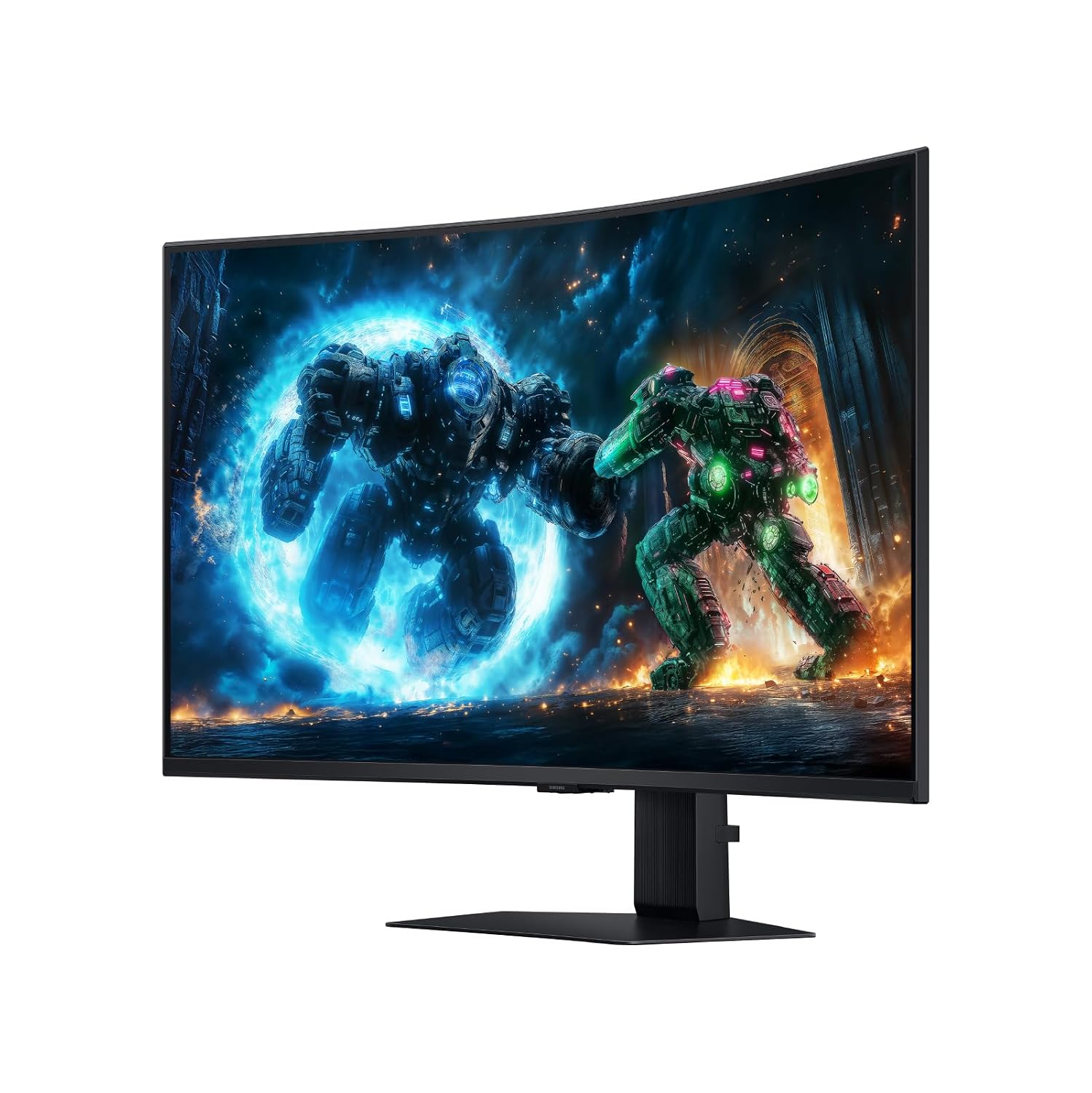 Samsung 37' Odyssey G7 (G75F) 4K UHD Resolution, 165Hz, Curved Gaming Monitor, 1ms Response Time (GtG), VESA DisplayHDR™ 600, AMD FreeSync™ Premium Pro, LS37FG75DENXZA, 2025