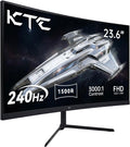 KTC 24 Inch Curved 240Hz Gaming Monitor, FHD 1500R Curved Computer Monitor 1080P, 3000:1 Contrast, Adaptive Sync, HDR, MPRT 1ms, HDMI DisplayPort, Low Blue Light, Tilt, VESA Mount, H24S17P