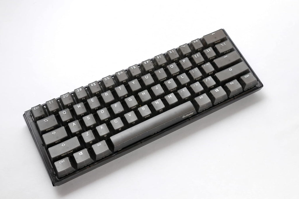 Ducky One 3 Mini Aura Clear Black 60% Hotswap RGB LED Double Shot PBT Mechanical Keyboard Kailh Jellyfish Linear