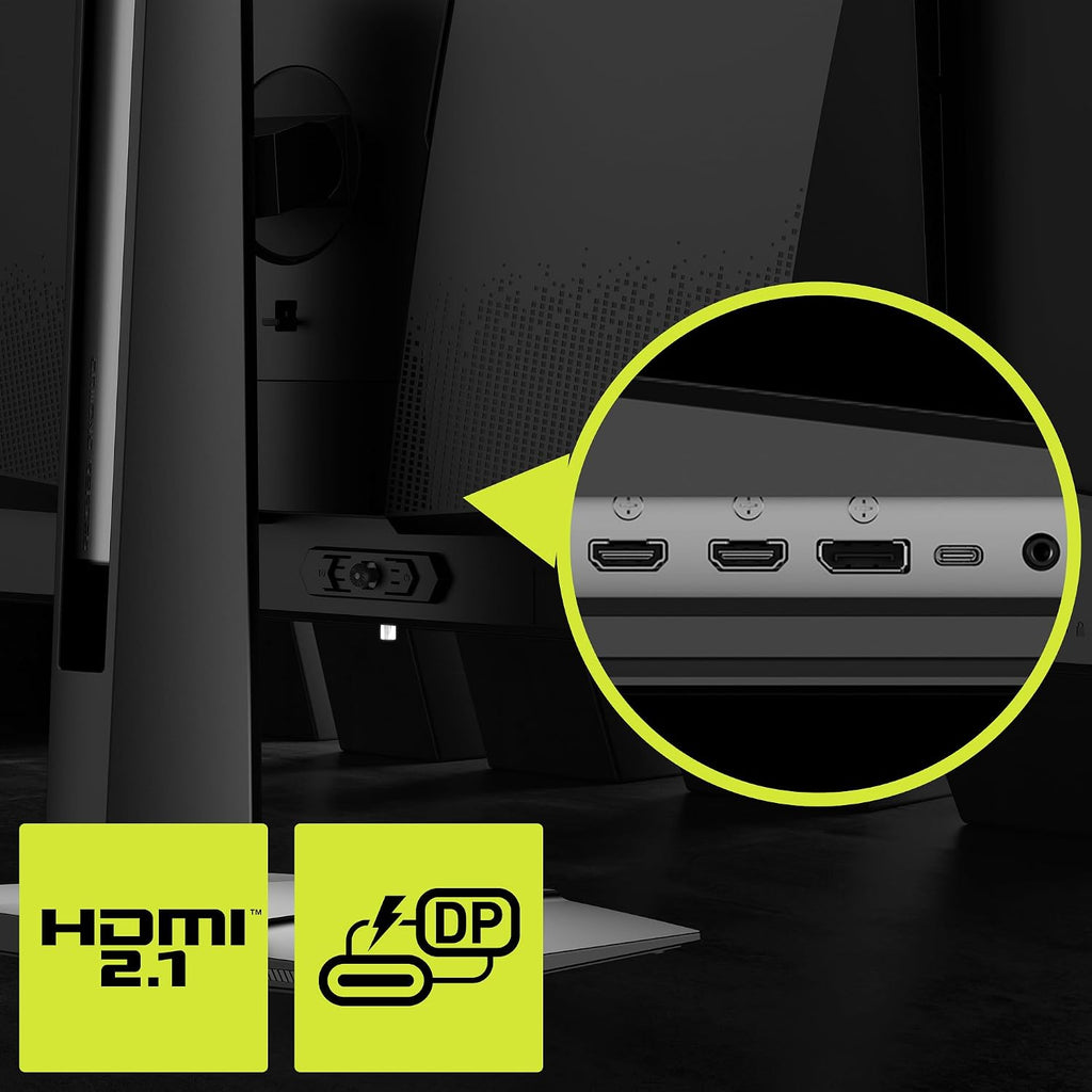 msi MAG 321UPX QD-OLED, 32' 4K UHD Quantum Dot OLED Gaming Monitor, 3840 x 2160, 0.03ms, 240Hz, True Black HDR 400, 15W USB Type C, HDMI, DP Port