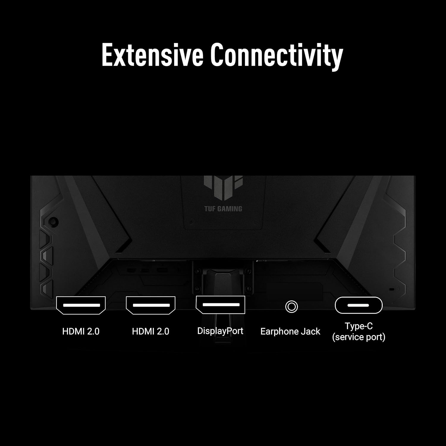ASUS TUF Gaming 27' 1440P Monitor (VG27AQL5A) – QHD (2560 x 1440), 210Hz, 0.3ms, Fast IPS, Extreme Low Motion Blur Sync, Speakers, DisplayWidget Center, Gaming AI, Height Adjustment, 3 yr Warranty