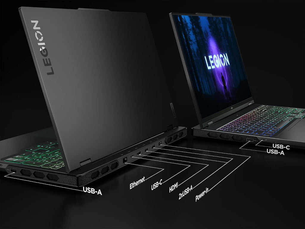Lenovo Legion Pro 7i 16' QHD+ 500nits Gaming Laptop 240Hz Intel Core i9-13900HX 16GB RAM 1TB SSD NVIDIA GeForce RTX 4080 12GB Windows 11 Onyx Grey