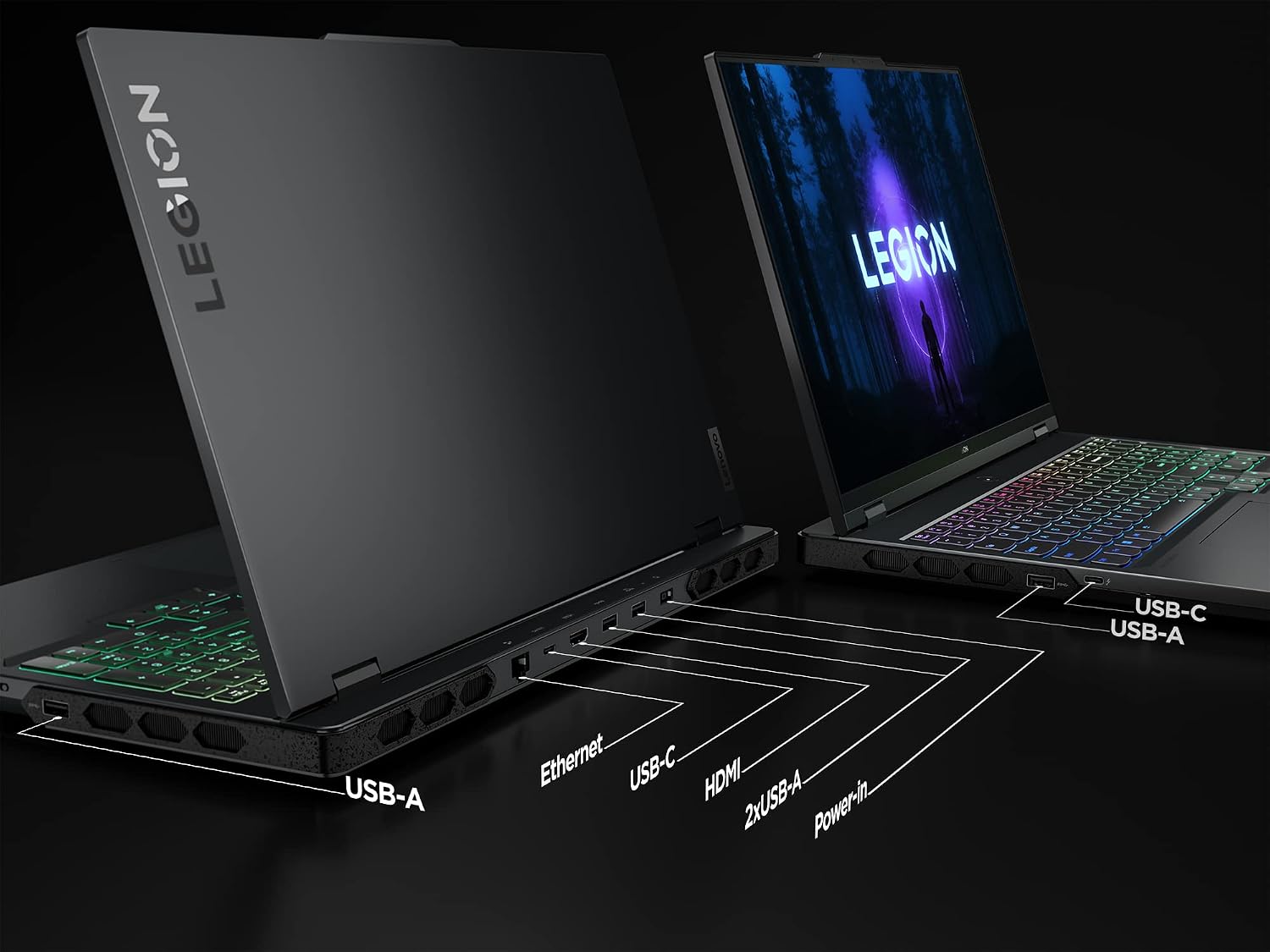 Lenovo Legion Pro 7i 16' QHD+ 500nits Gaming Laptop 240Hz Intel Core i9-13900HX 16GB RAM 1TB SSD NVIDIA GeForce RTX 4080 12GB Windows 11 Onyx Grey