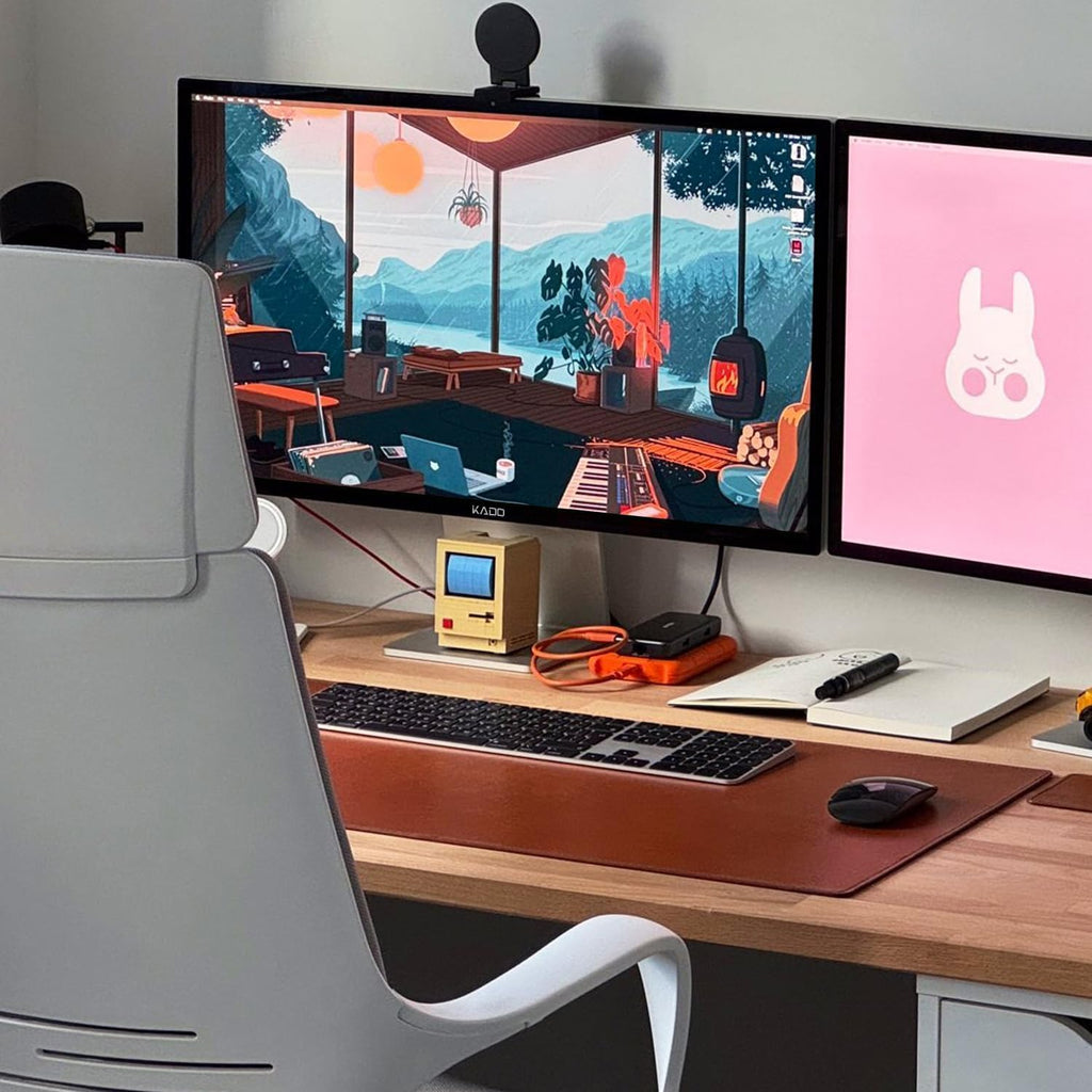 Kado Dual Gaming Monitor Setup - 2-Pack 27' 165Hz 1ms 1920x1080 Flat Screen Computer Monitor, Parallel Gaming AMD FreeSync Premium Panoramic, VESA Mount HDMI DisplayPort Built-in Speakers
