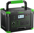 500W Portable Power Station 519.48Wh, Solar Generator with 60W USB-C PD Output, Built-in BMS 110V Pure Sine Wave AC Outlet Backup Lithium Battery for Outdoors Camping Travel Emergency (Peak 1000W)