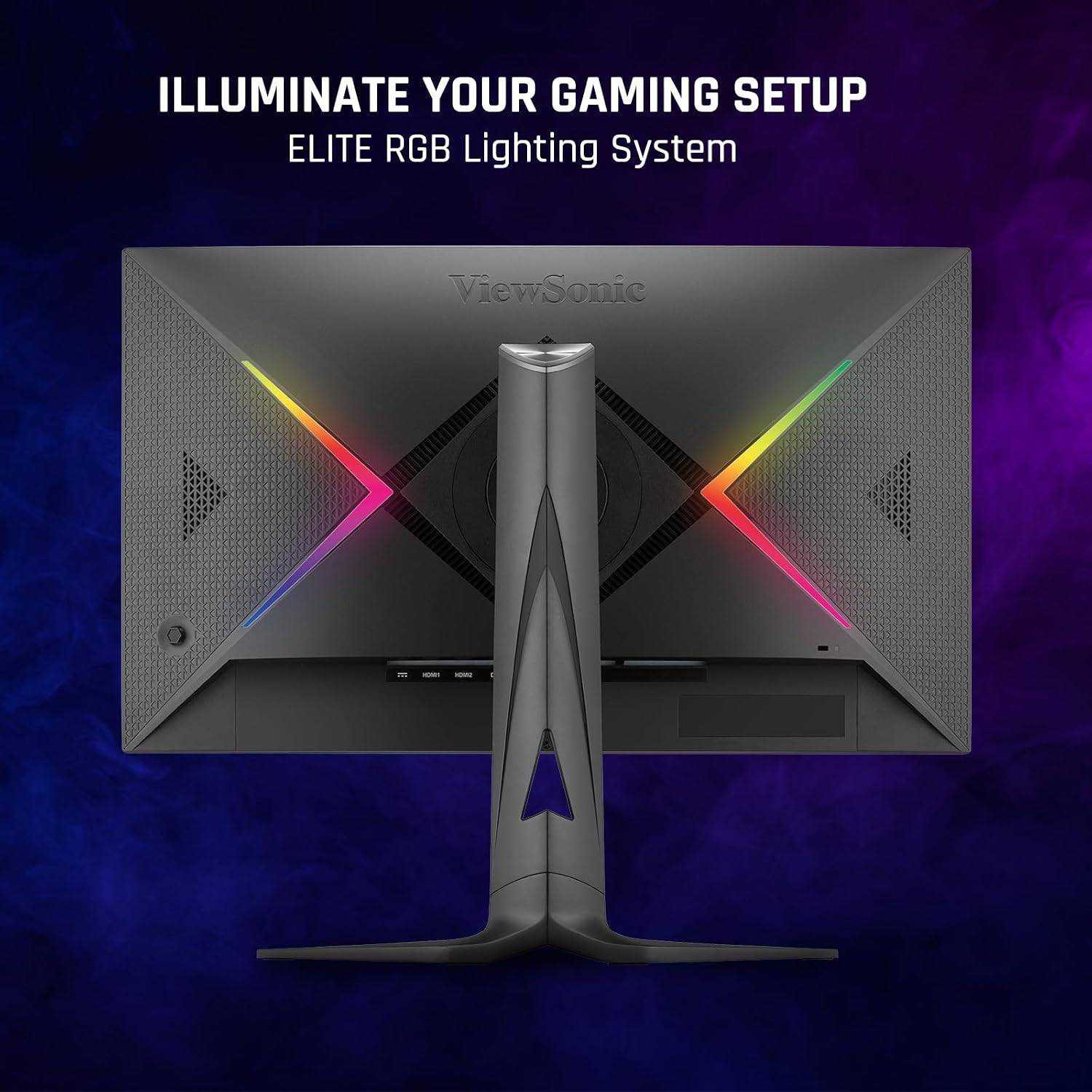 ViewSonic XG2736-2K 27 Inch 1440p Gaming Monitor, IPS with 240Hz and 0.5ms for Pro-Level Gameplay, FreeSync Premium and G-Sync Compatible, Advanced Ergonomics, 65W USB-C, HDMI, and DisplayPort Inputs