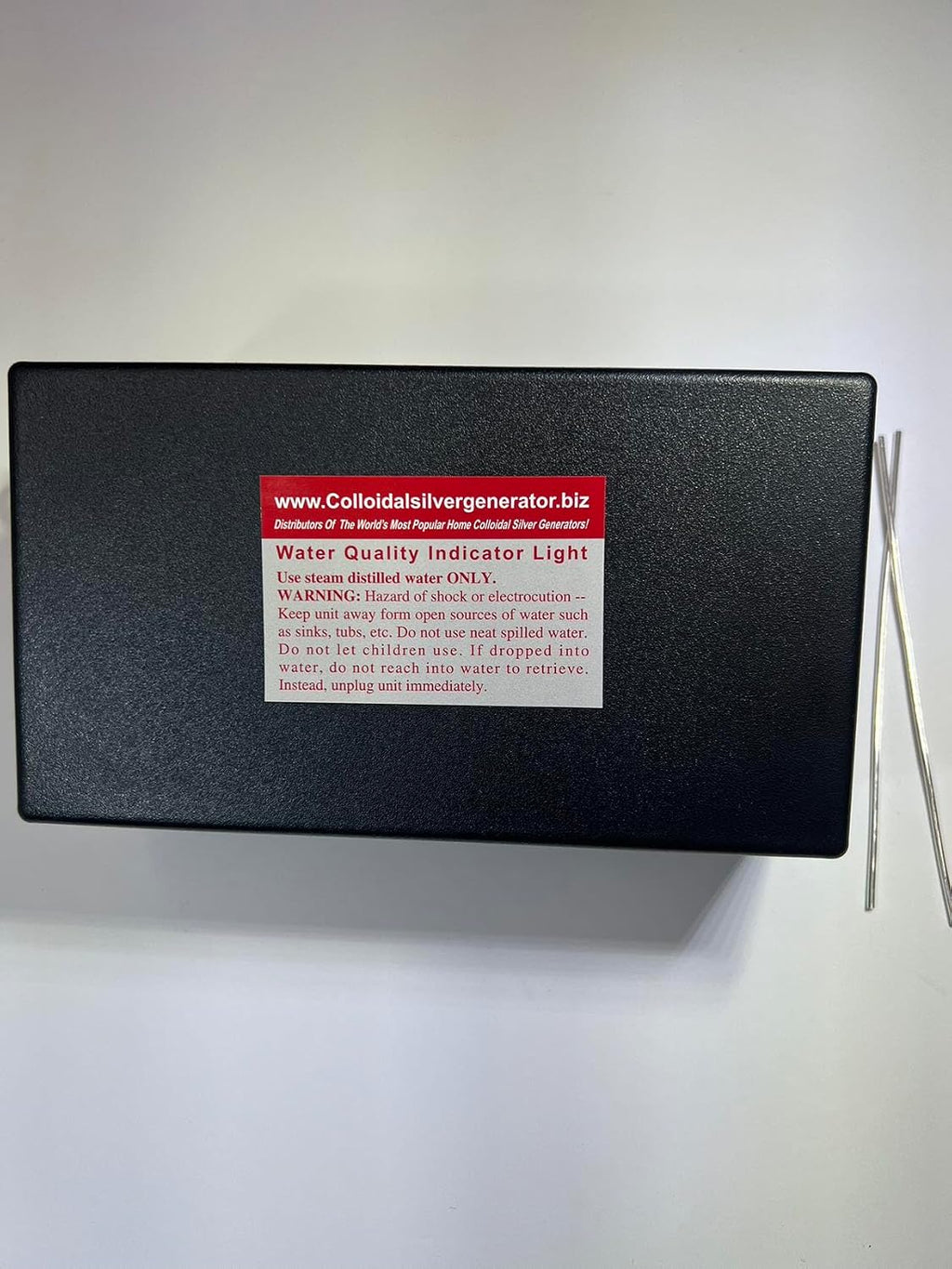 Nano Particle Colloidal Silver Generator