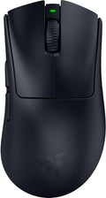 Razer DeathAdder V4 Pro Wireless Gaming Mouse: 56g Lightweight - HyperSpeed Wireless Gen-2 - Optical Scroll Wheel - Optical Switches Gen-4 - Focus Pro 45K Sensor Gen-2 - Up to 150 Hr Battery - Black